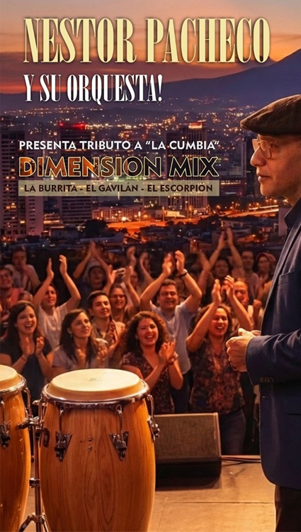 NÉSTOR PACHECO PRESENTA “DIMENSION MIX”: UN HOMENAJE A LA CUMBIA QUE HARÁ BAILAR A LOS ENAMORADOS