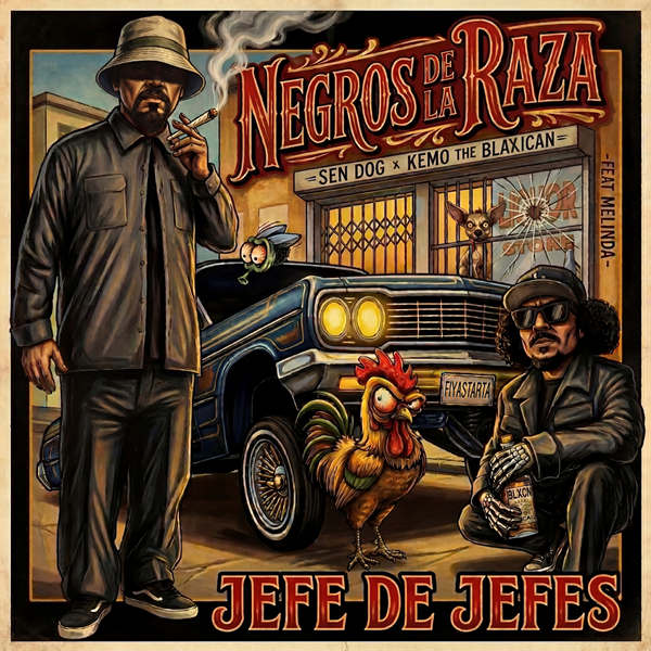 Negros De La Raza Release “Jefe De Jefes” Ahead Of Upcoming Album La Pura Neta (El Borracho y El Marijuano) Arriving July 10